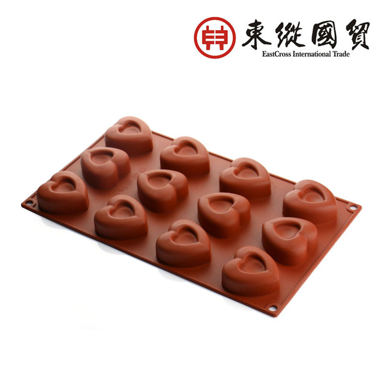 Heart Shape Silicone Cake Mold Silicone Chocolate Mould (RT91102)