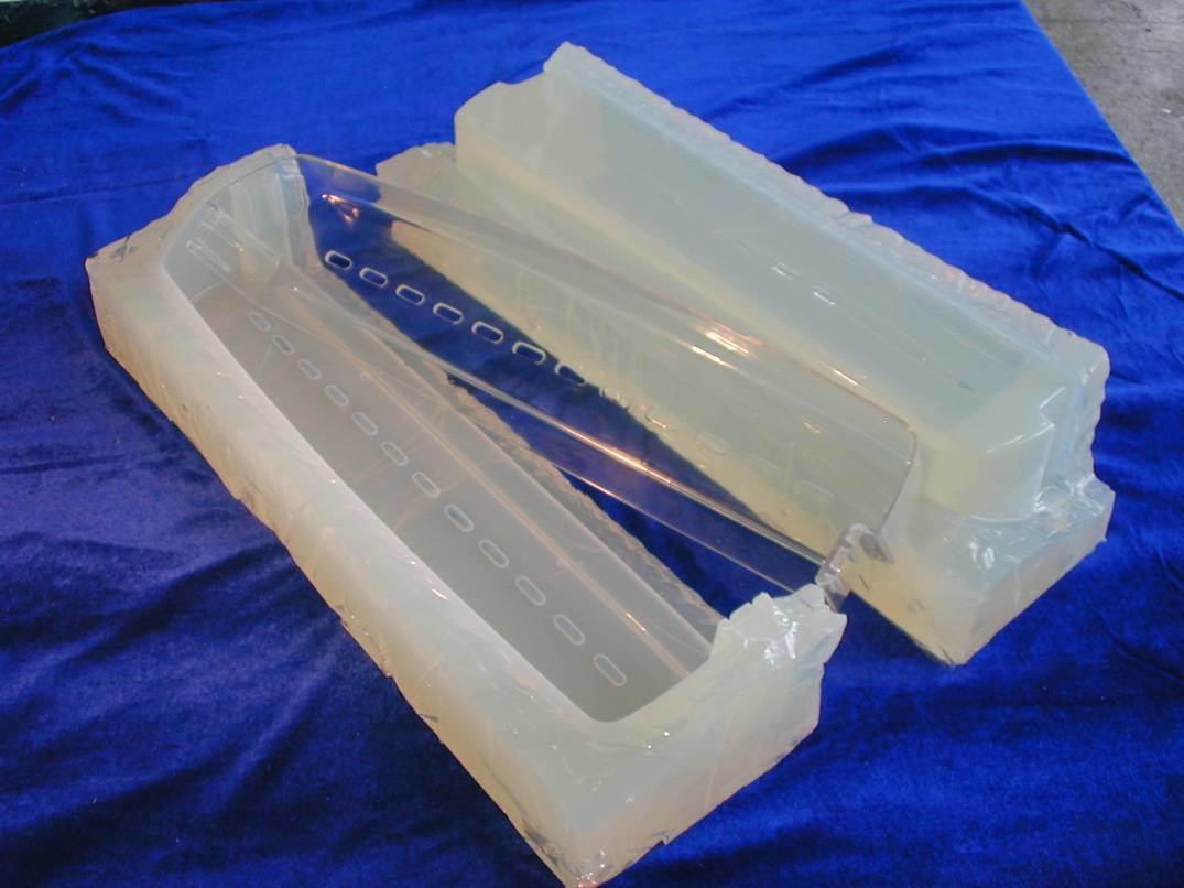Silicone Mould Vacuum Casting Transparent Parts at Jevny Technology