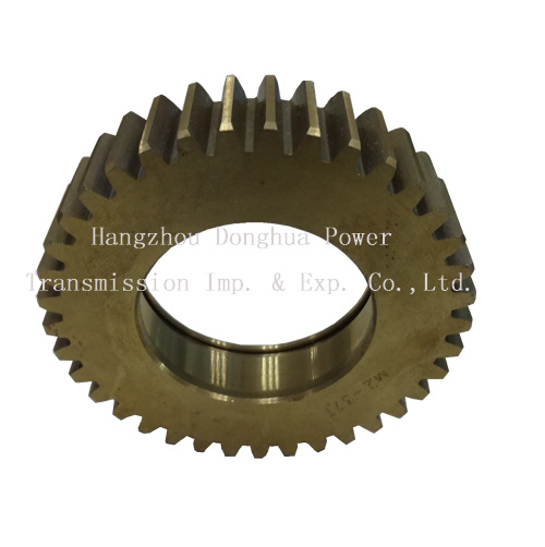 Yellow Zinc Plated Spur Gear M2-37t