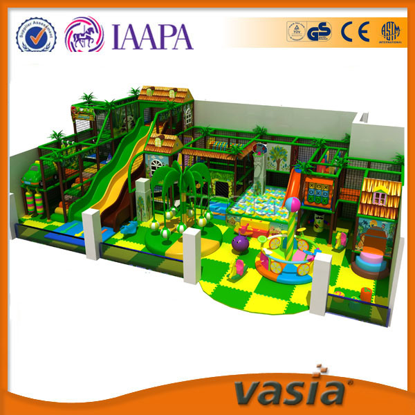 Vasia Jungle Theme Children Indoor Soft Playground Equipment