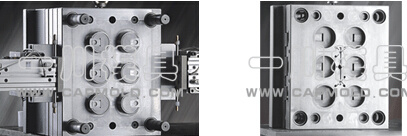 6 Cavities Flip Top Cap Mould for Plastic Mould, Injection Mould
