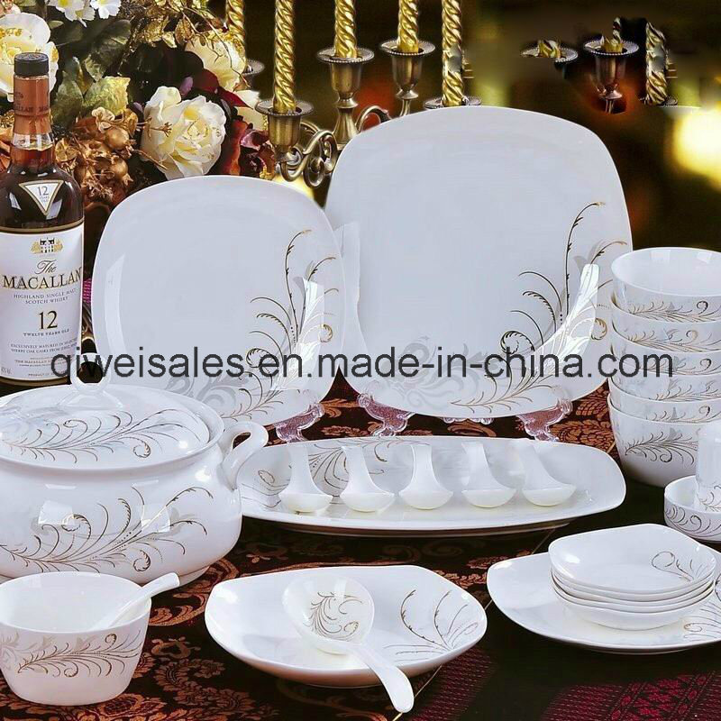Jingdezhen Porcelain Tableware Dinnerware Kettle Set (QW-835)