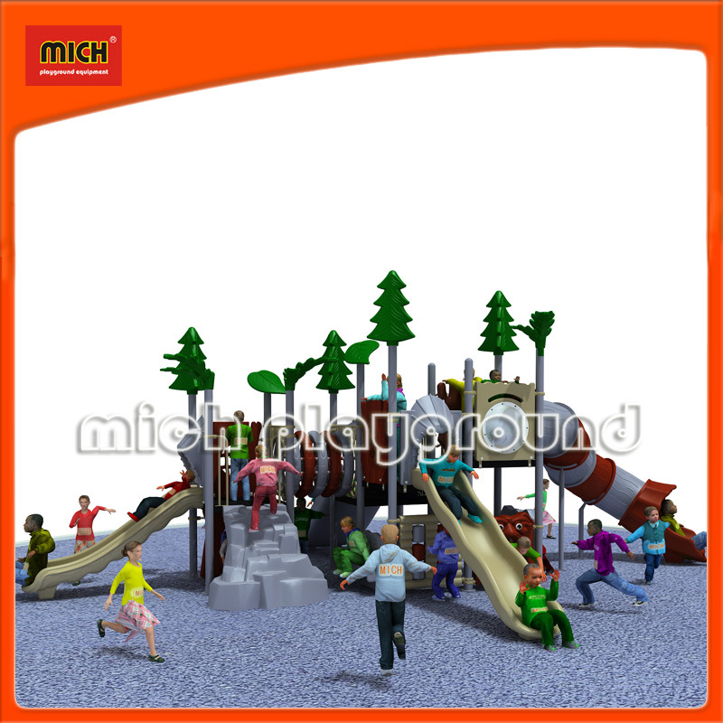 Children Used Outdoor Playground Big Slides for Sale (5227B)