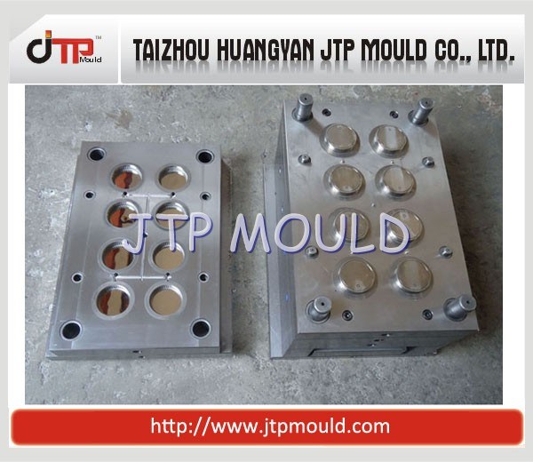 8 Cavities Plastic Cover Mould of Plastic Medical Bottle Mould