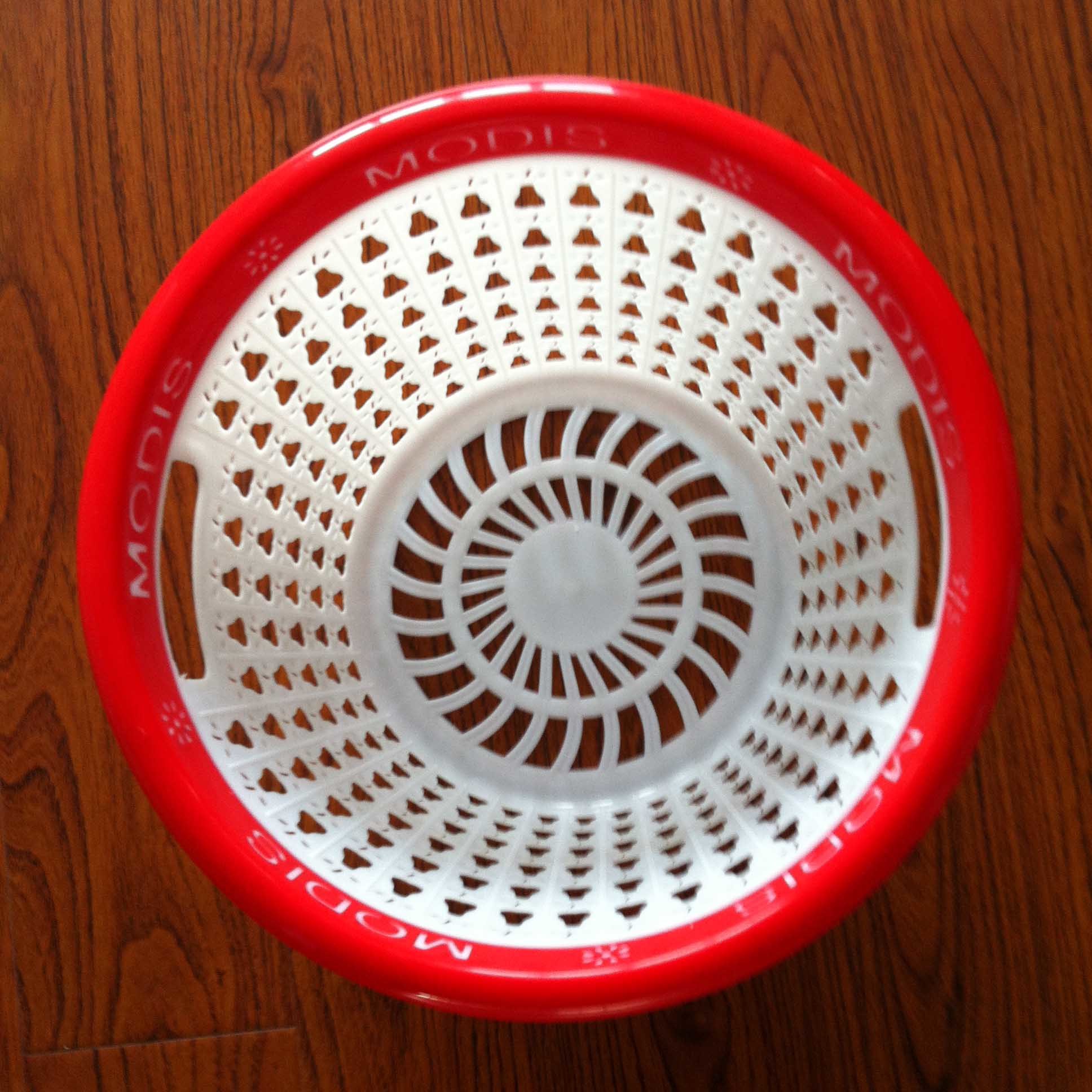 Red Plastic Store Basket Mould (J400156)