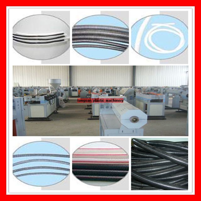 CE Approved Single Wall Corrugated Pipe Machinery