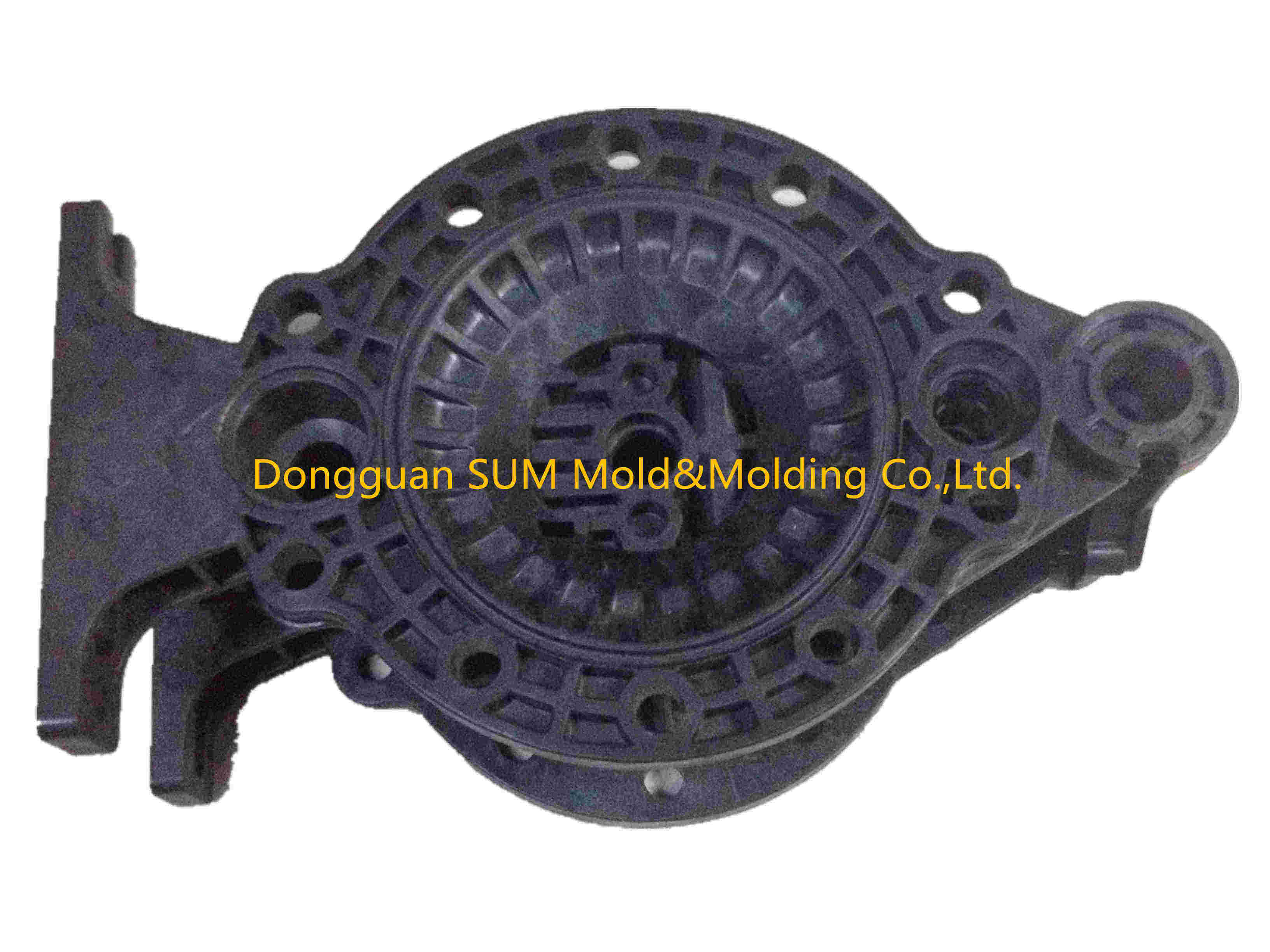 Injection Mold of Automotive Oil Pump Body (AP-084)