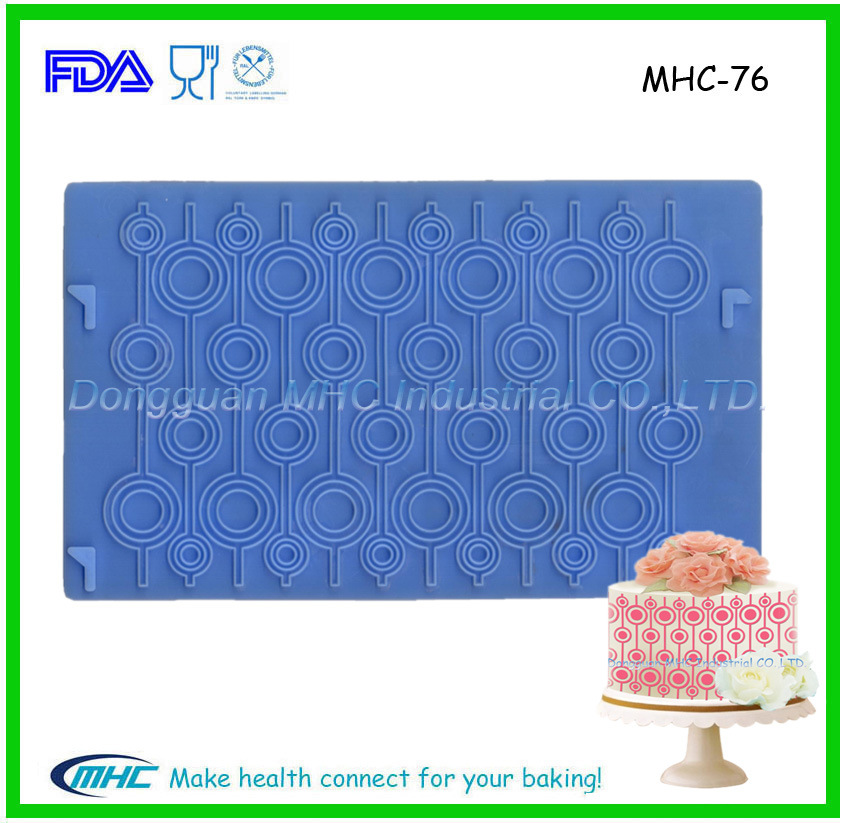Cake Decoration Accessories High Quality Silicone Onlay