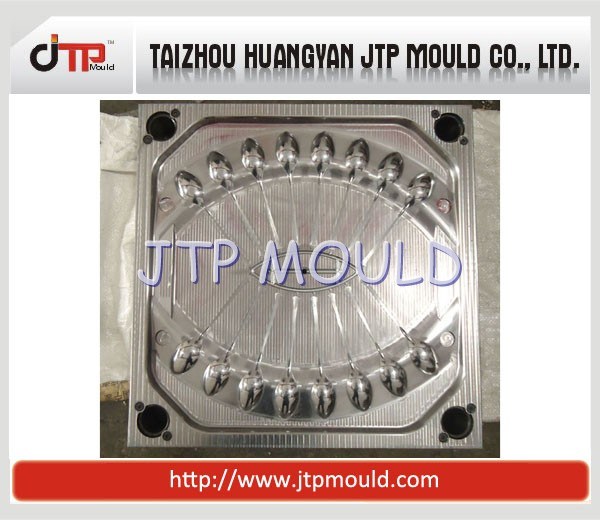 High Gloss Core Mould of 16 Cavities Plastic Spoon Mould
