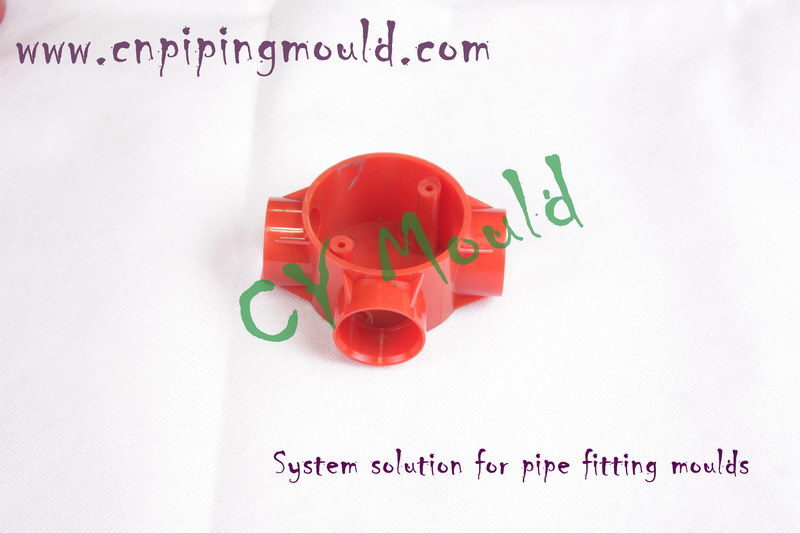 Three Way Electrical Box Fitting Mould