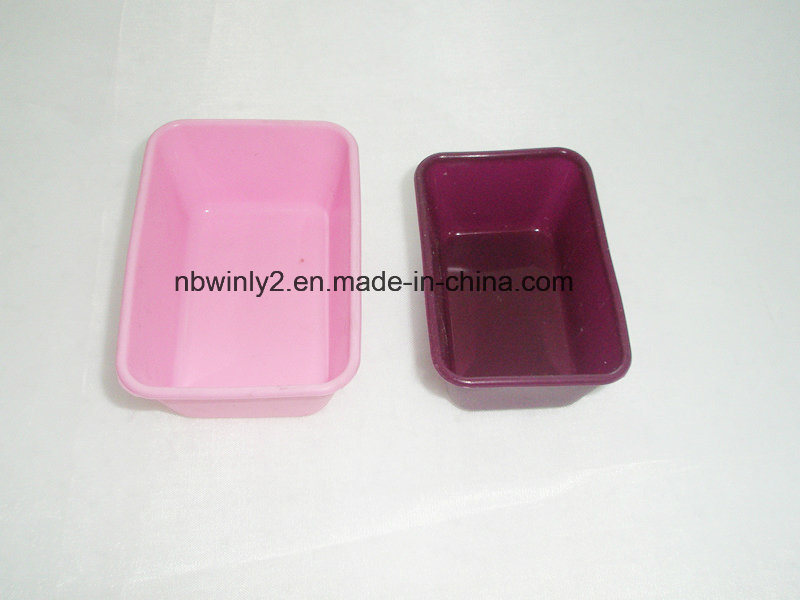 Rectangle Silicone Muffin Mold (WLS4019)