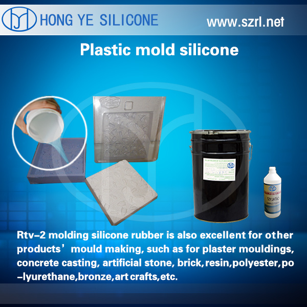 RTV Liquid Silicone Rubber for Concrete Stamping Molds Making