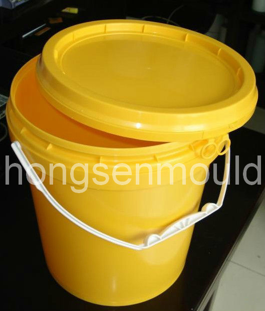 Plastic Injection Water Bucket Mould (16L)