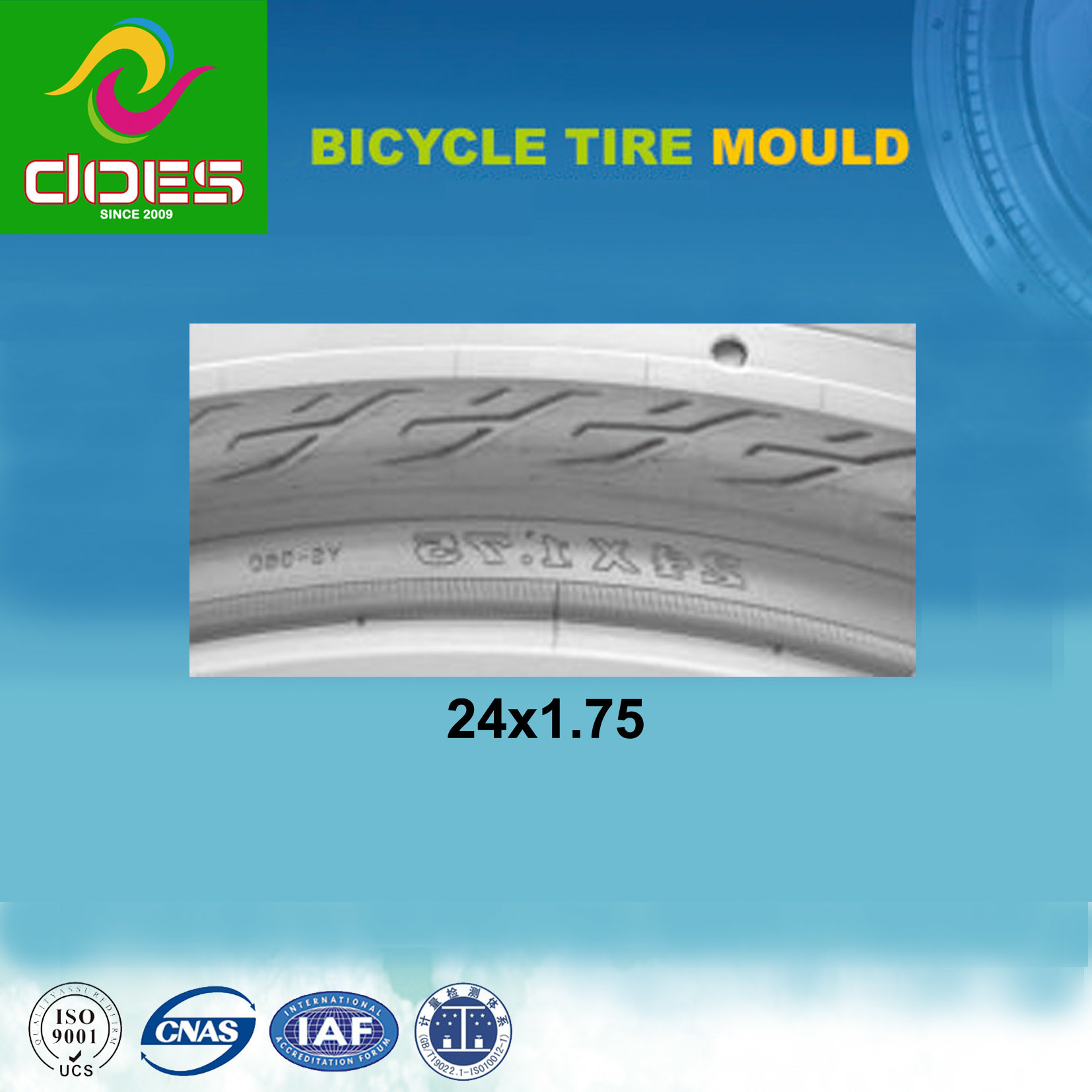 Bicycle Tyre Mould 24X1 3/4