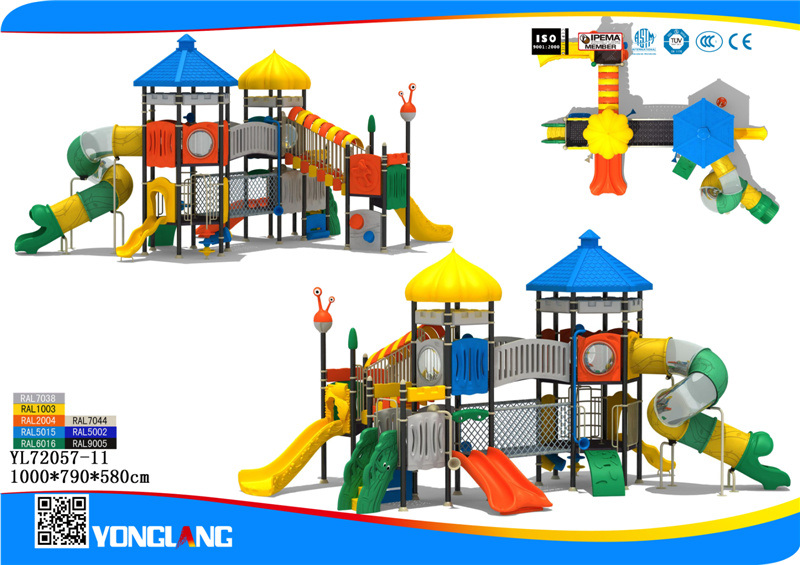 Plastic Kids Outdoor Playground/Jungle Gym/Amusement Park Playground