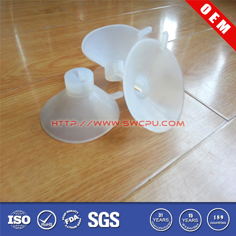 Household Vacuum Food Grade Silicone Rubber Suction Cup (SWCPU-R-S951)