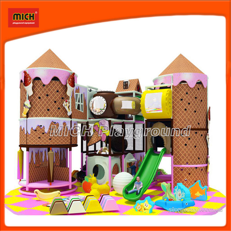 Funny Indoor Playground System with Ice Cream Theme