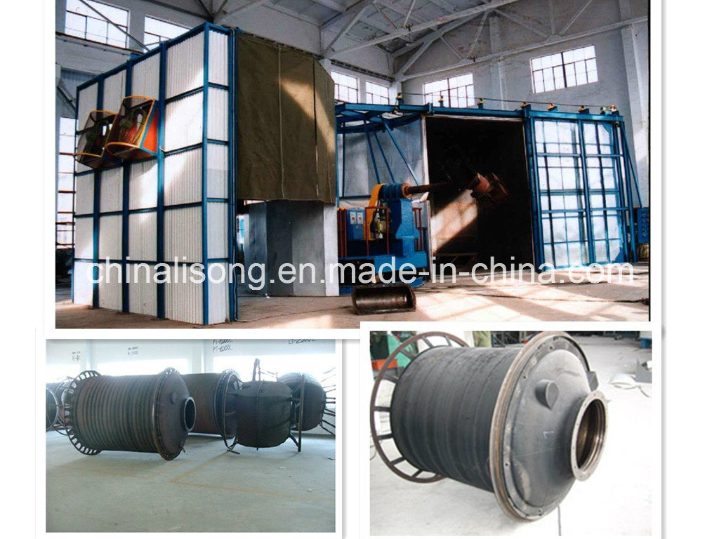 2 Arm Rotational Moulding Machine Water Tank Steel Rotomolded Mould
