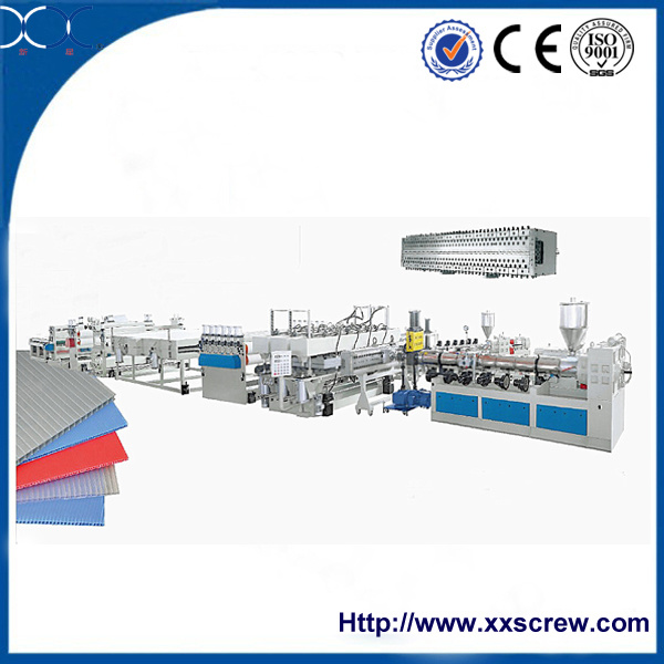 PC (polycarbonate) Embossed Sheet Extruder Machine