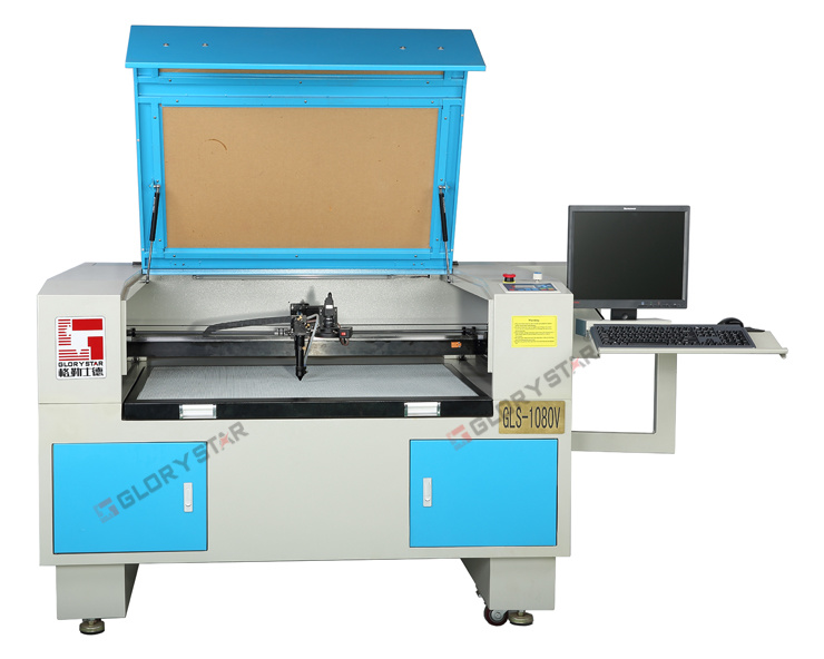 Badge Cutting Laser Cutting Machine Laser Engraver Gls-1080V