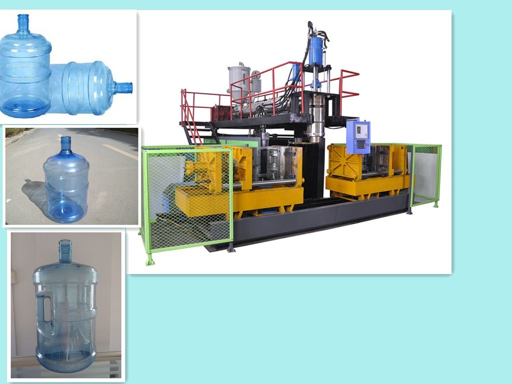 Automatic PC 5 Gallon Bottles 2 Stations Blowing Mold Machine (HT-90)