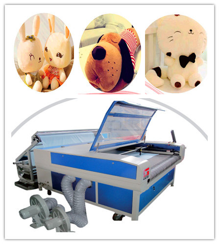 Automatic Feeding Series Laser Cutting Machine for Staff Toys Cutting Reasonable Price