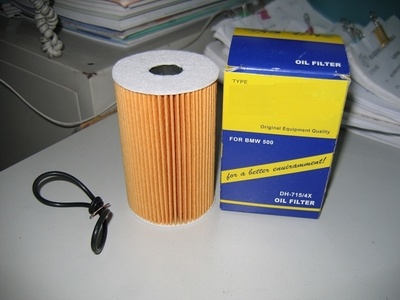 Auto Oil Filter Dh-715/4x for BMW 500