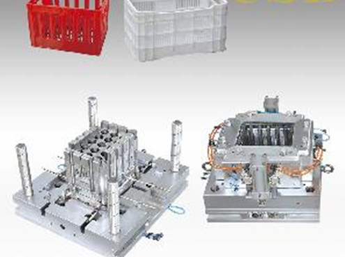 Plastic Injection Mould for Shopping Handle Basket Mould