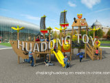 Wooden Children Outdoor Play Slides HD15A-153A