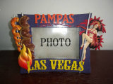 Hand Made Polyresin Pipe Dancers Picture Photo Frame