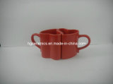 Red Heart Shape Mug, Heart Shape Coffee Mug
