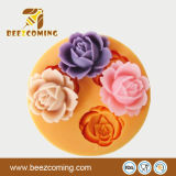 Kitchen Ware 4PCS Flowers Silicone Chocolate Mould