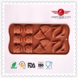 Unique Brown 3D Silicone Chocolate Molds