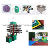 2014 Qingdao Desiree New Product Rubber Tile Making Machine