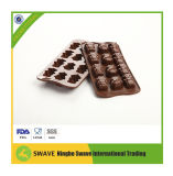 Robot Shaped Silicone Ice Cube Tray for Chocolate, Jelly, Candy - 12pieces, Baking Mould, Bakeware Tools