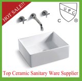 S1001-010 Bathroom Ceramic Rectangle Washing Basin
