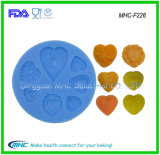 Heart Shape Non-Stick Silicone Baking Mould for Cake Decoration