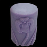 R0145 Pillar Shape Silicone Soap and Candle Mould