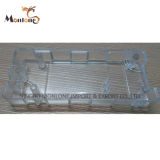 PC Transparent Plastic Bottom Cover Plastic Injection Parts / Plastic Parts