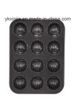 Kitchenware 12 Cup Cake Pan with Non-Stick Coating