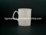 10oz Fine Bone China Mug, Ruby Bone China Mug