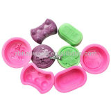 His Four-Leaf Clover Soap Mould Silicone 4 Pieces in a Set B0131