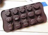 Different Shape Funny Cartoon Animal Silicone Chocolate Mold