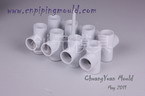Injection U-PVC Equal Tee Fitting Moulds / Tooling