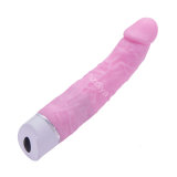 Not Mould Line Silicone Gilr Women Sex Toy Vibrator (DYAST400)