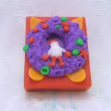 H0185 Christmas Garland Silicone Mold DIY Soap Moulds