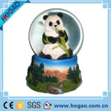 Resin Beautiful Snow Globe Cute Panda Inside