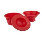 3PCS Silicone Big Top Birthday Cupcake Cup Cake Mould
