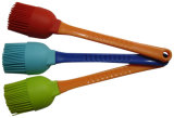 Silicon Brush with Plastic Handle Mould