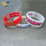 2014 New Scan Silicone Bracelet/Qr Code Silicone Wristbands